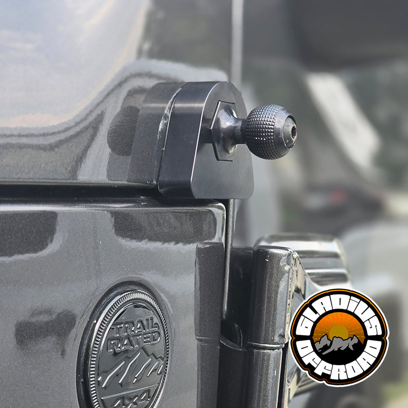 Wrangler / Gladiator (JL/JT) Doors Off Mirror Mounts